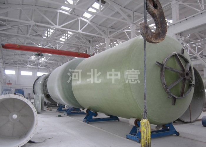 厂区风貌--玻璃钢储罐车间